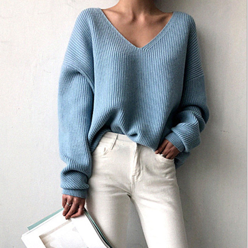 Rivelle Ace Wool V-Neck Sweater