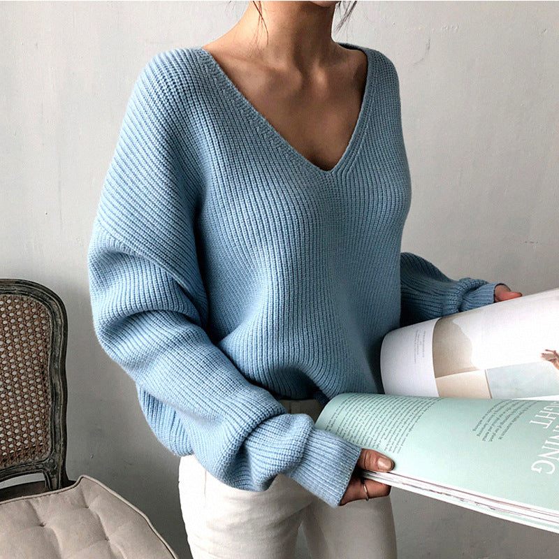 Rivelle Ace Wool V-Neck Sweater
