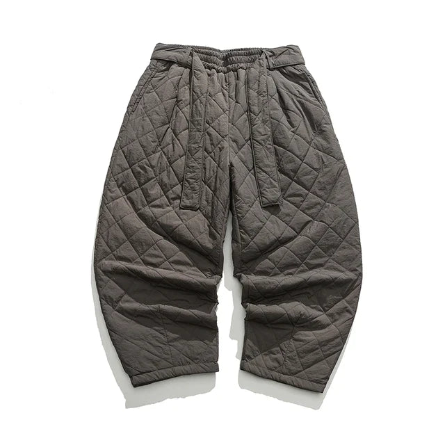 Hyeon Quilted Thermal Joggers