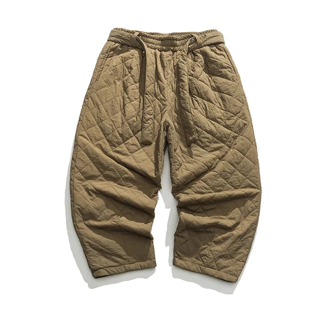 Hyeon Quilted Thermal Joggers