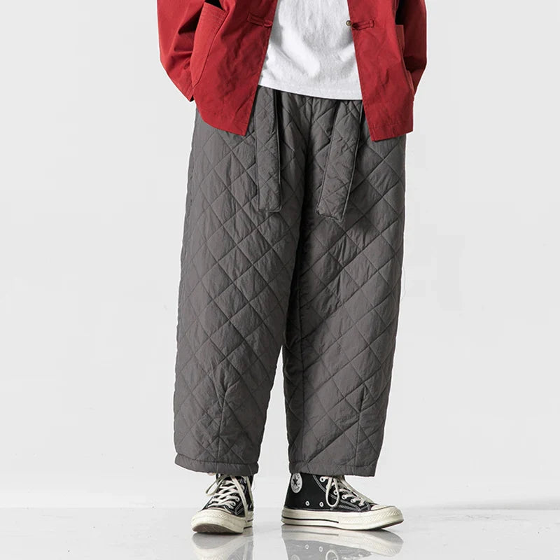 Hyeon Quilted Thermal Joggers