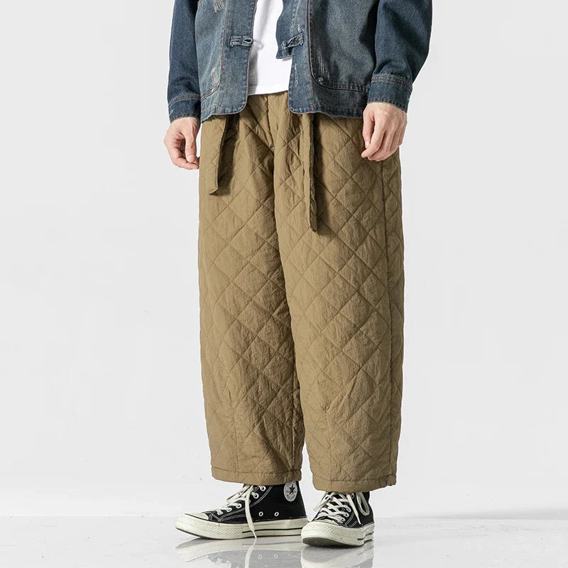 Hyeon Quilted Thermal Joggers