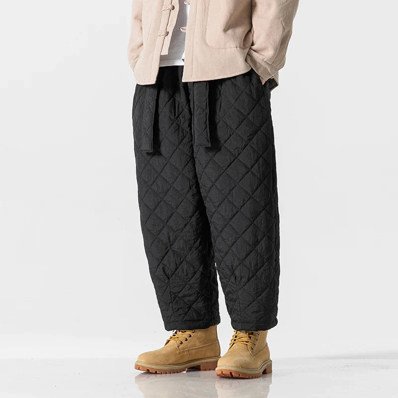 Hyeon Quilted Thermal Joggers