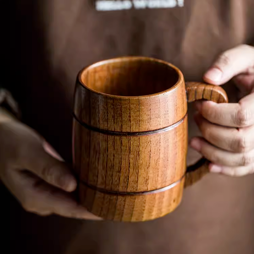 Nódoa Wooden Mugs