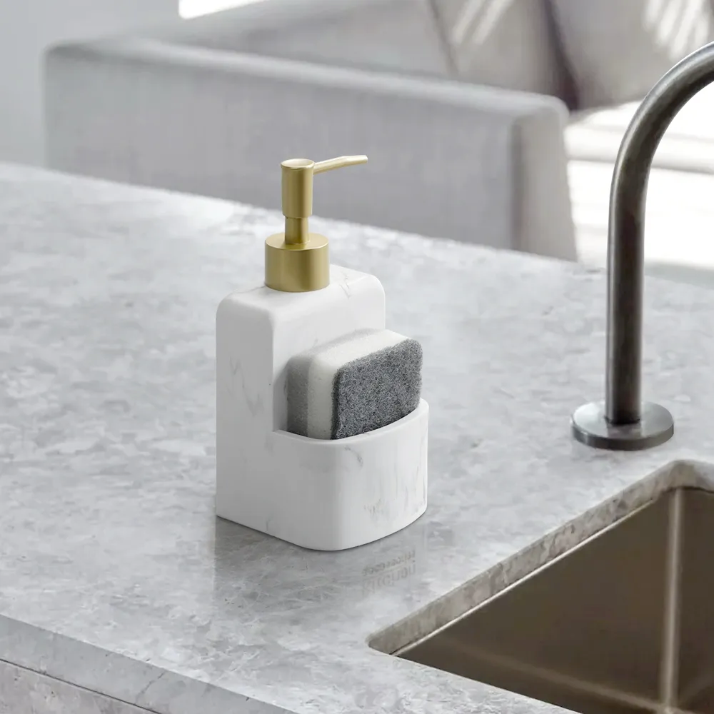 Marble Liquid Soap Dispenser