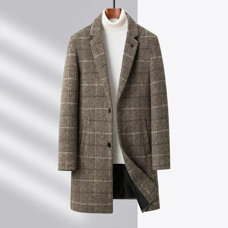 Sebastian Verve Plaid Trench Coat