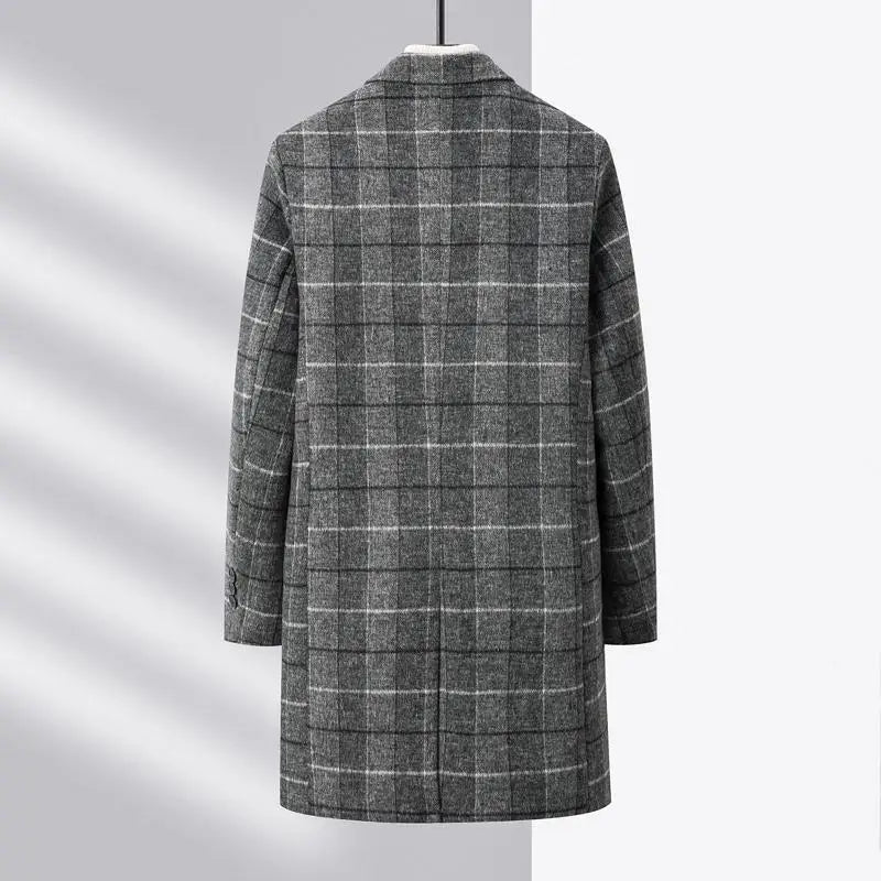 Sebastian Verve Plaid Trench Coat