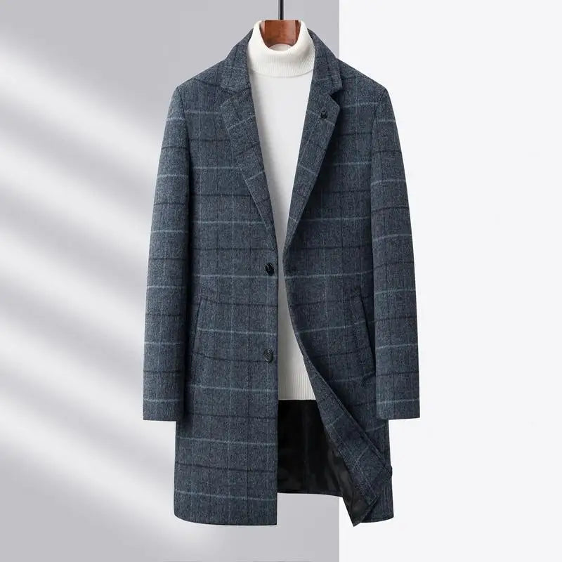 Sebastian Verve Plaid Trench Coat