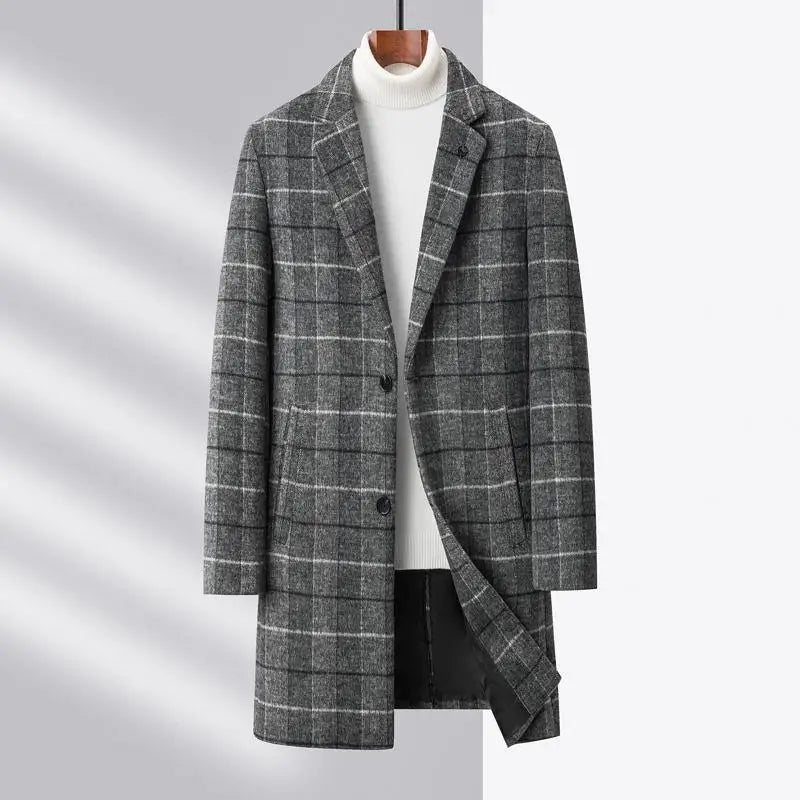 Sebastian Verve Plaid Trench Coat