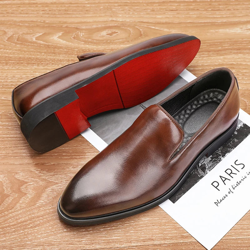 Enrico Caruso Genuine Leather Loafers