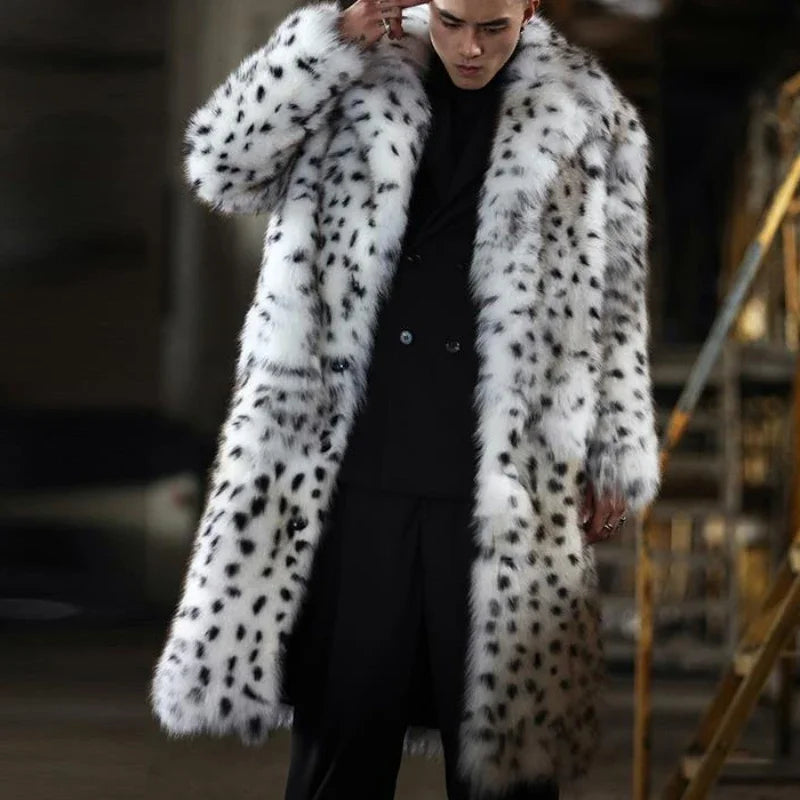 Victor Élan Premium Leopard Coat