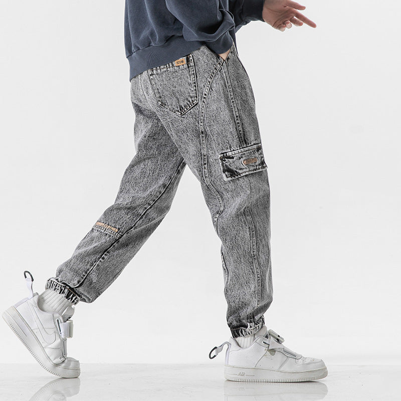 Lucio One Cargo Denim Jeans