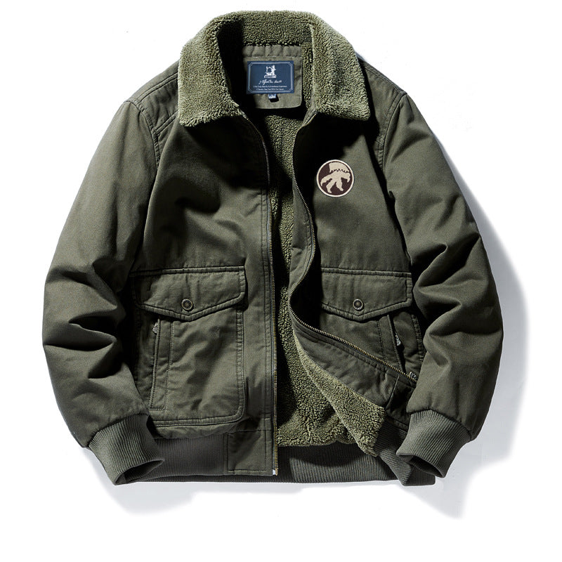 MA 1 Airborne Fleece Bomber Jacket