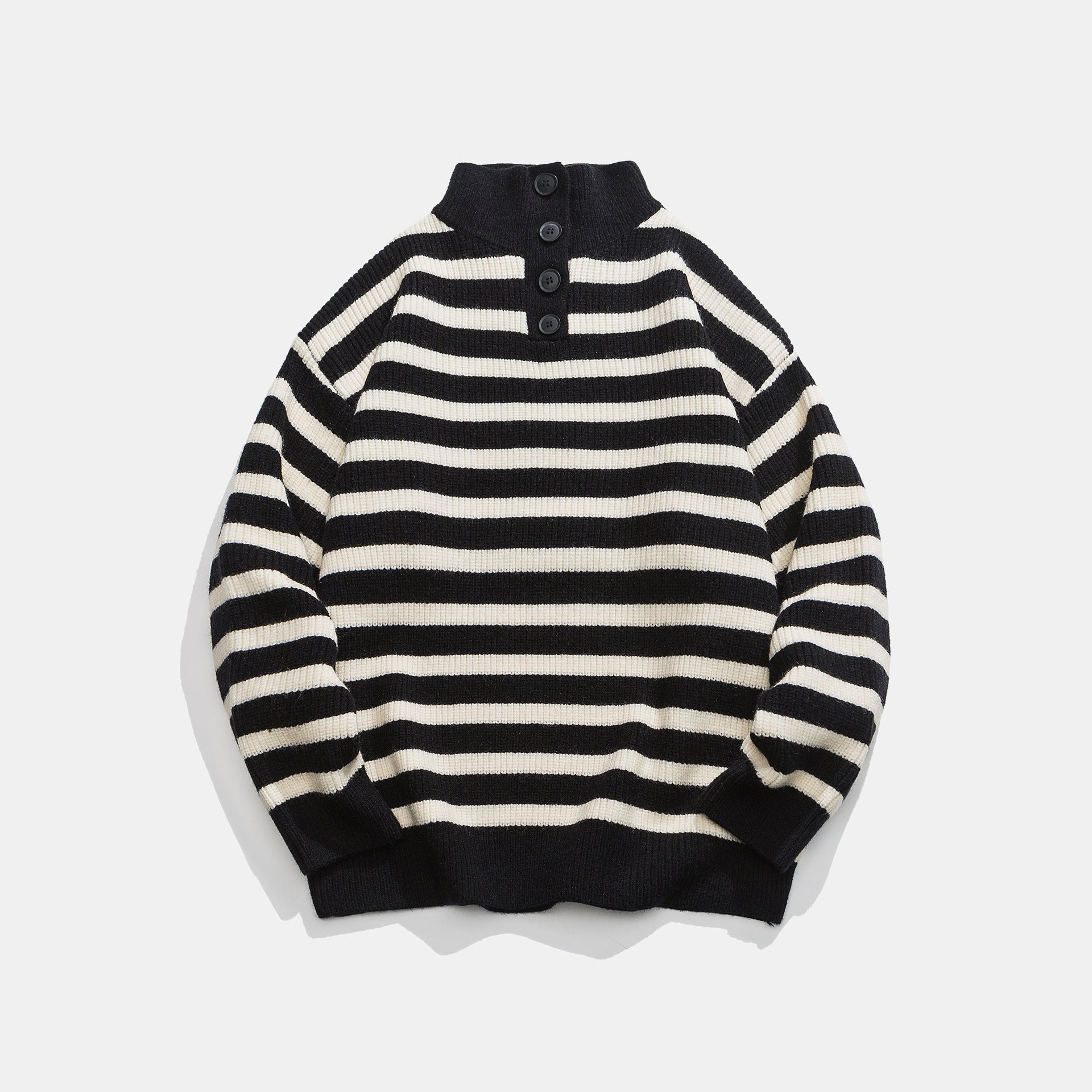 Morandi Striped Knitted Jumper