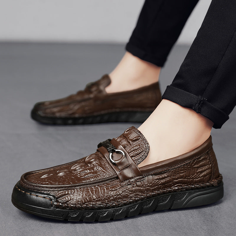 Calvin Classic Leather Loafers