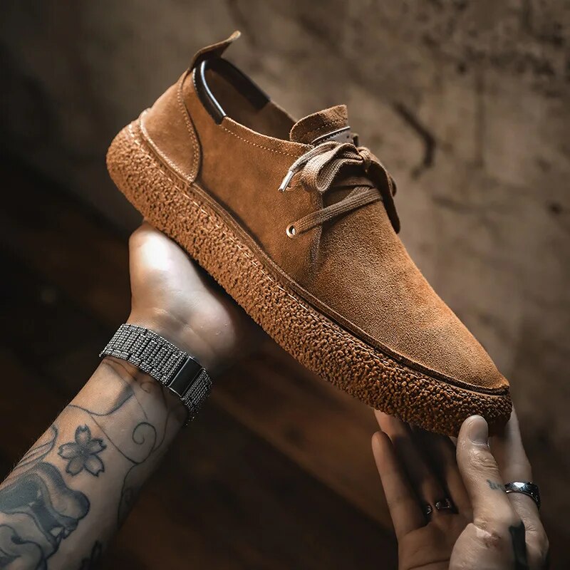 Hutton Suede Leather Shoes