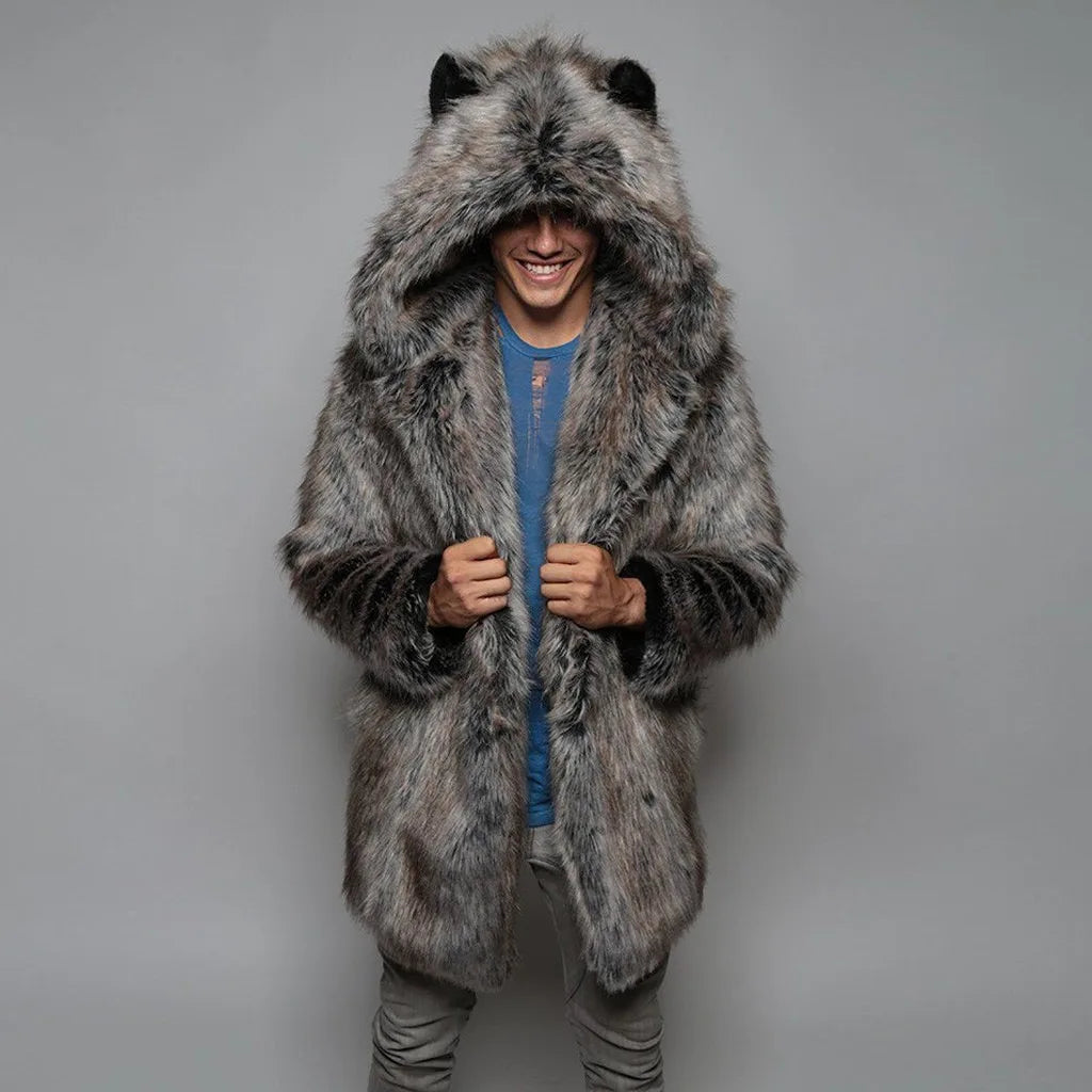 Alpha Wolf Furry Coat