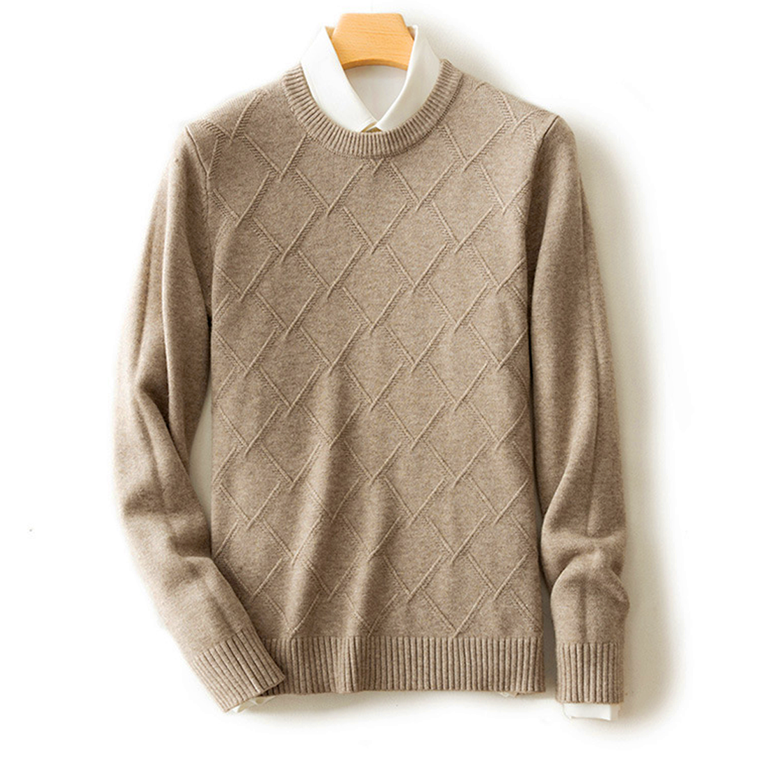 Morandi Knitted Merino Wool Sweater