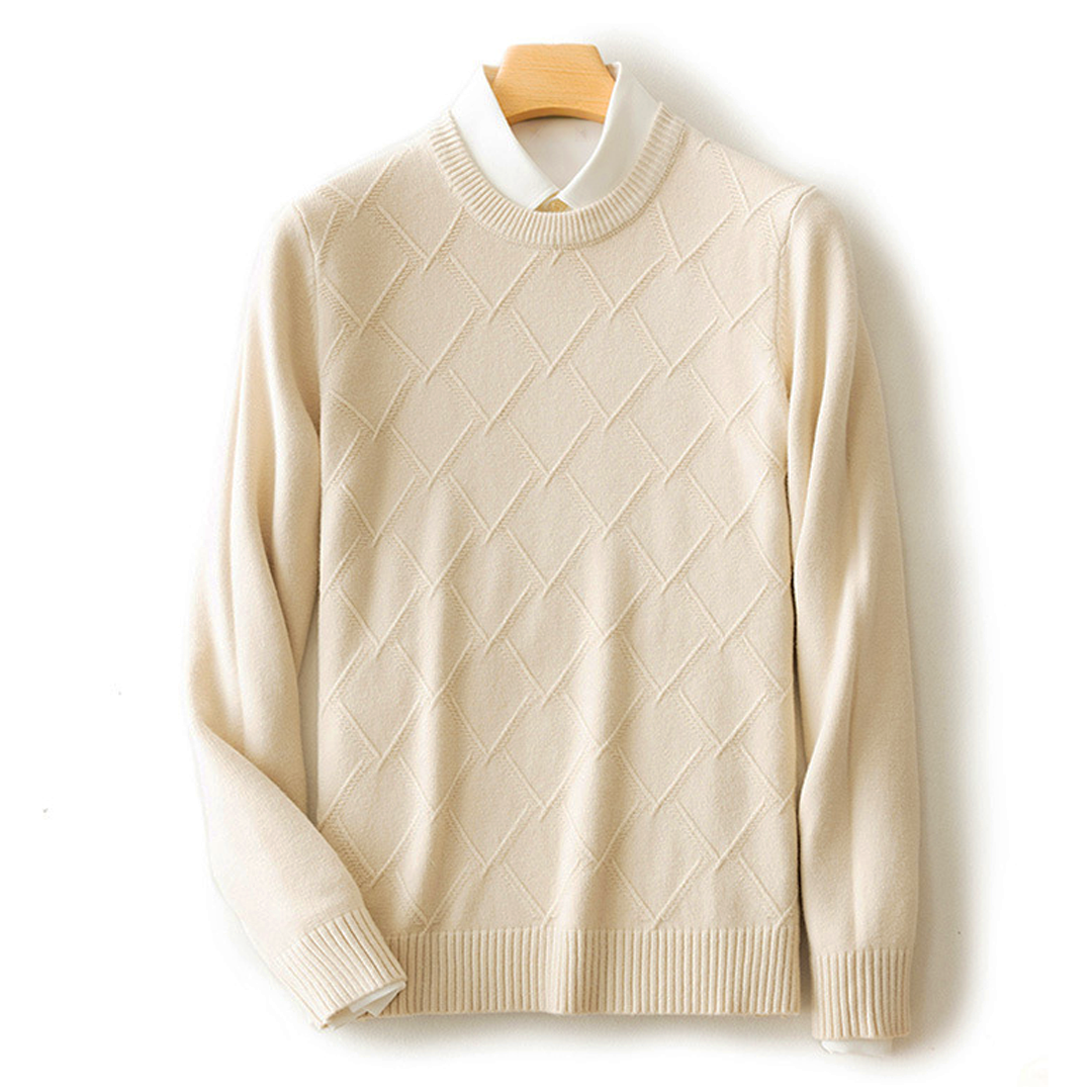 Morandi Knitted Merino Wool Sweater