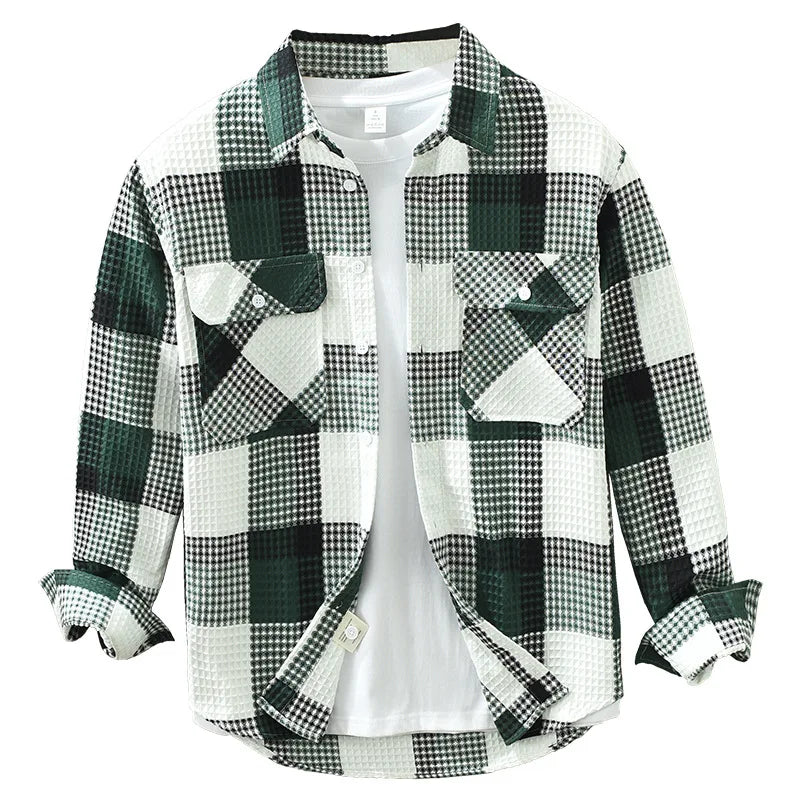 Maxwell Tartan Blend Shirt